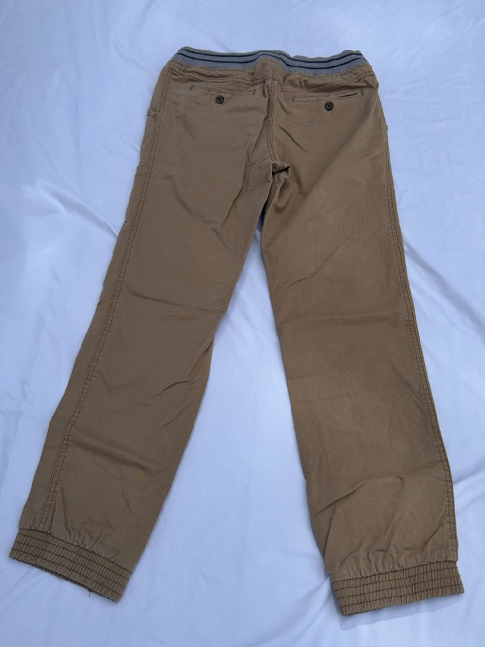 Cat & Jack Boys Brown Drawstring Jogger Pants size 16 - Picture 5 of 7